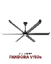 Quạt trần HVLS Pandora V150e White/Black